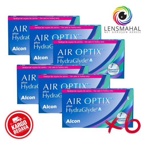 Air Optix Plus HydraGlyde - 6 Kutu Kampanya