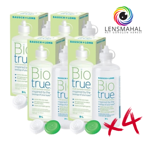 Biotrue 300 ML Lens Solüsyonu - 4 Kutu Kampanya