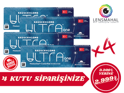 Bausch+Lomb Ultra One Day (4 Kutu İndirimli Set)